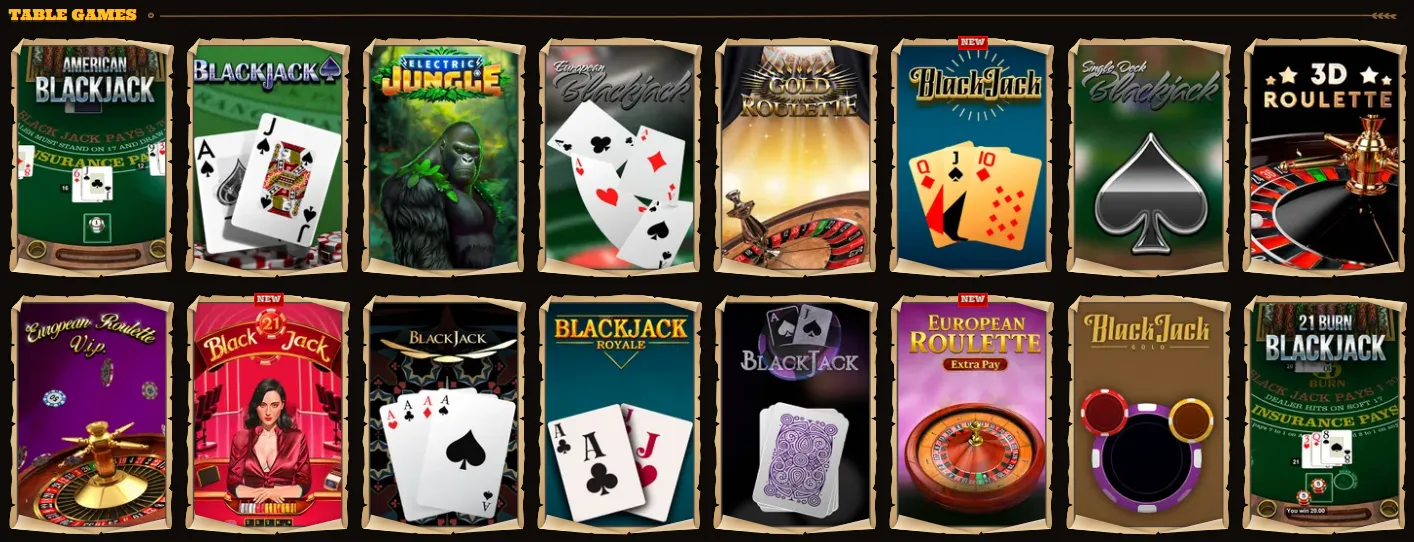 lizaro casino table